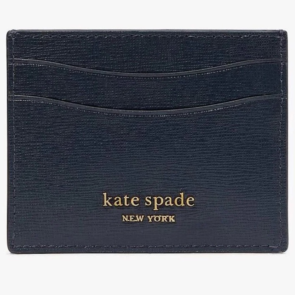 Kate Spade Shaggy Dog Saffiano Leather Card Holder NWT - Picture 5 of 7